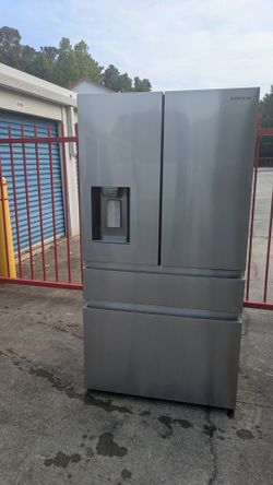 Samsung refrigerator stainless steel French 4 door 450
