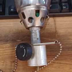 Century Tool Mighty Lite Propane Lantern Model 5400 Schott Suprax Glass