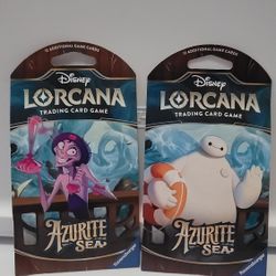 Disney Lorcana Azurite Sea Booster Pack Trading Card Game 12