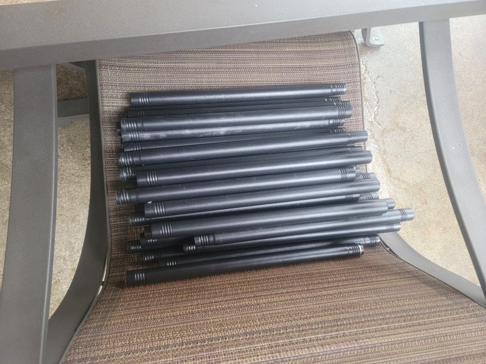 1" Industrial Indoor/Outdoor Curtain Rods