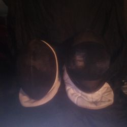 Fencing Helmets.