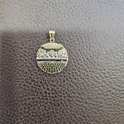 Last Supper Charm 10K Y Gold $175
