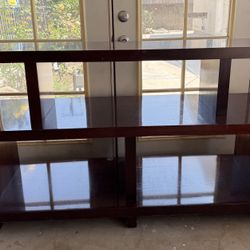 Vintage Solid Wood tv Stand $80