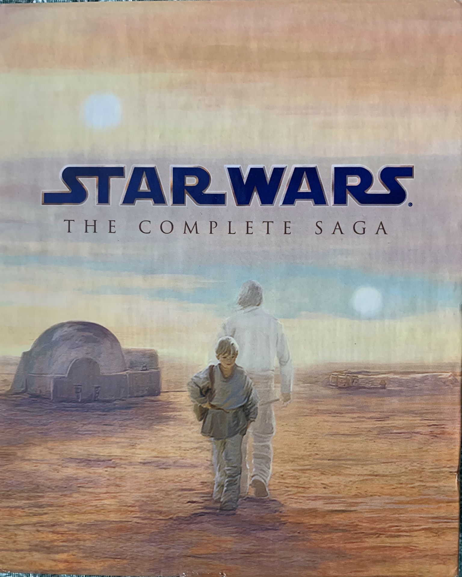 Star Wars Episodes I thru VI - Blu ray movie collection