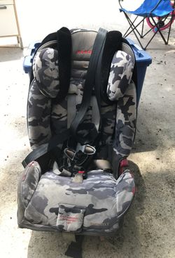 Camo rear facing car seat top
