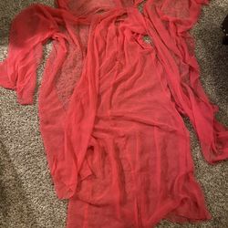 Sexy Chiffon Pink Costume