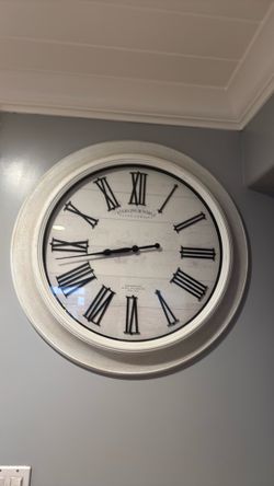 Large wall clock