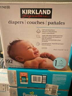 Kirkland Diapers Size 1 192 Diapers