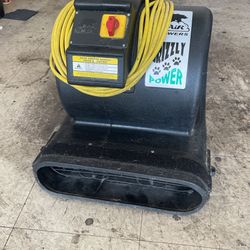 B-Air Grizzly GP-1 Commercial Air Mover / Carpet Floor Dryer - 1 HP (Excellent Condition)