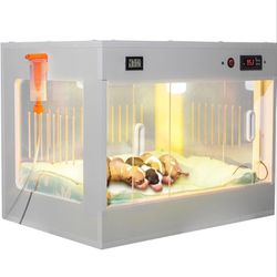 WIONBE Intelligent Puppy Incubator Newborn Big Family Dog Kennel Pet Box Lab Heater Puppy