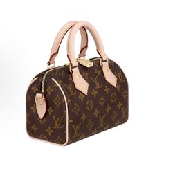 LOUIS VUITTON Speedy Series 20  Non-adjustable Shoulder Strap Classic Old Flower Full Print Embroidery Logo Shoulder Strap Canvas Patchwork (s买家19）28