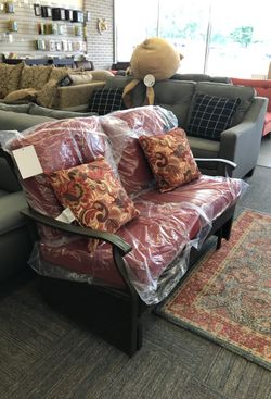 Brand New Glider Love Seat