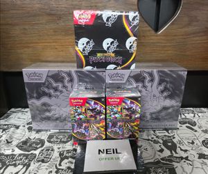 POKEMON PITCH BLACK PC ETB, BOOSTER BOX, BOOSTER BUNDLES