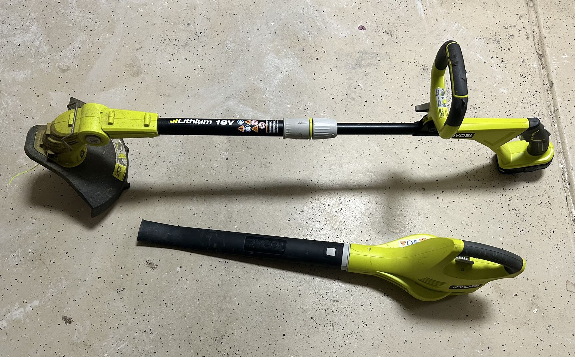 Ryobi Weed Eater & Blower