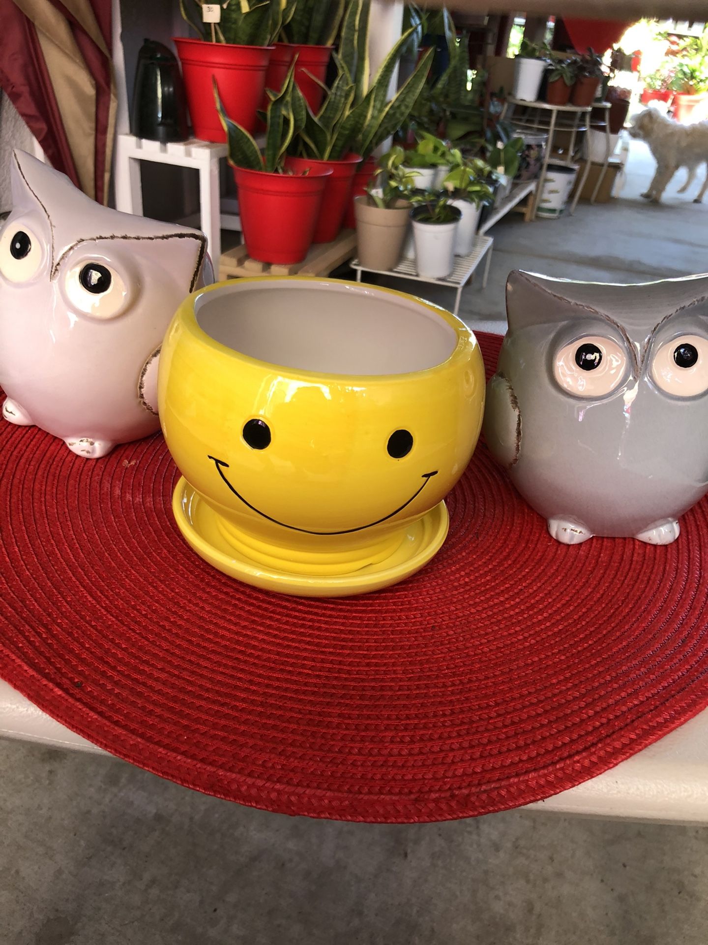 Beautiful 6" Ceramic Pot Buy 3 For $10