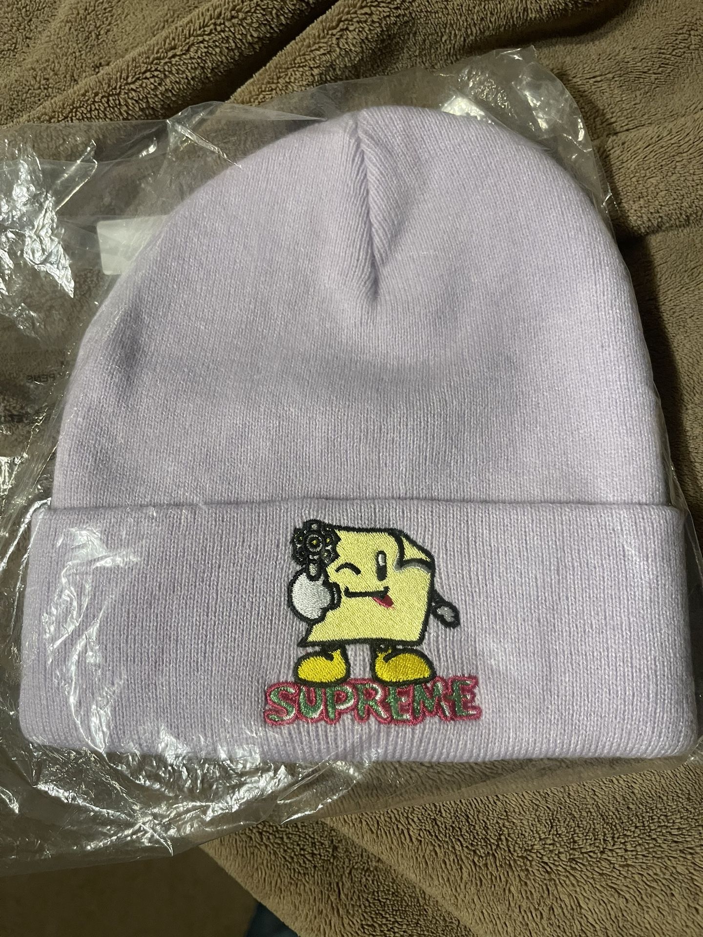 Supreme SS22 Character Beanie Lavender