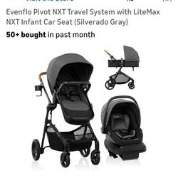 Evenflo Modular pivot travel system