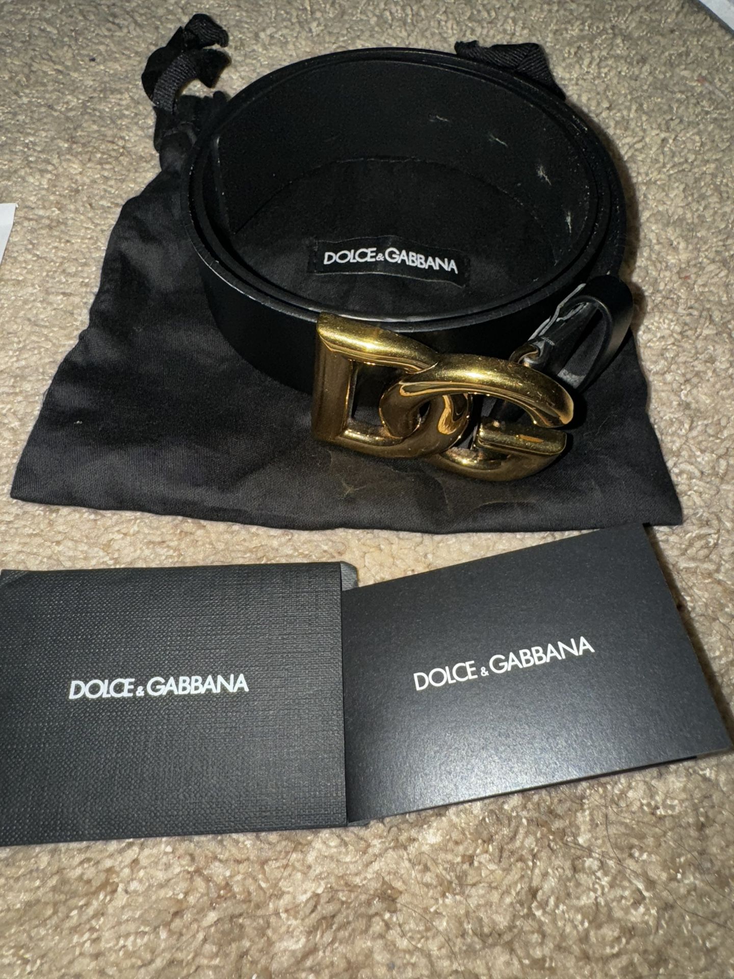 Dolce Gabbana Belt  Shoes