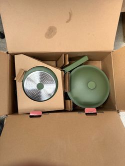 Pans and pots  Brand: our place  Brand new  Pick up in sun valley  Cash only  Set comes with all 4 pans and pots And 4 lids