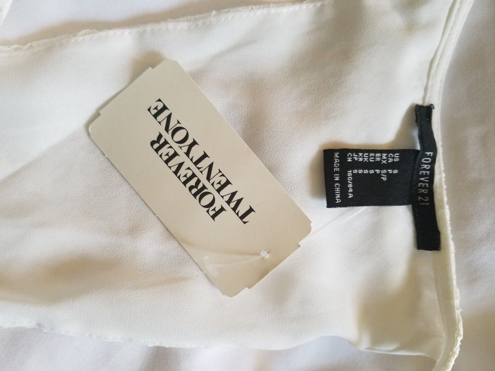 Forever 21 White Intimate Nightdress