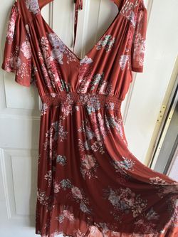 XL Floral Dress