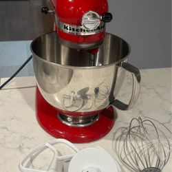 KiitchenAed 5 QT Mixer (Red)