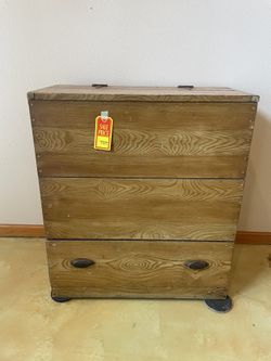 Antique Storage Cabinet With Drawers 