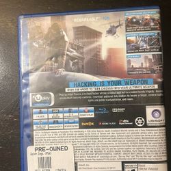 Watch Dogs PS4
