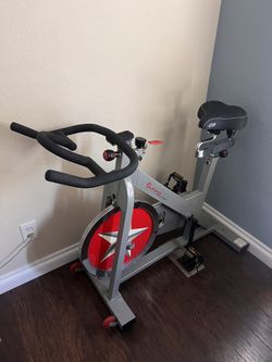 Sunny Health & Fitness Indoor Spin Bike with Upgraded C9 Seat – Pick Up Only