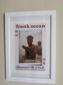 Frank Ocean Channel Orange Framed Wall Art