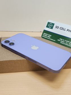iPhone 12 64 GB Purple Unlocked For Any Carrier 