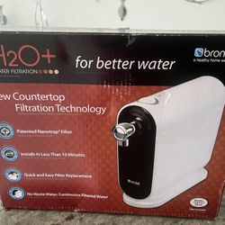 Brand New Brondell H2O Counter Top Water Filtration System 