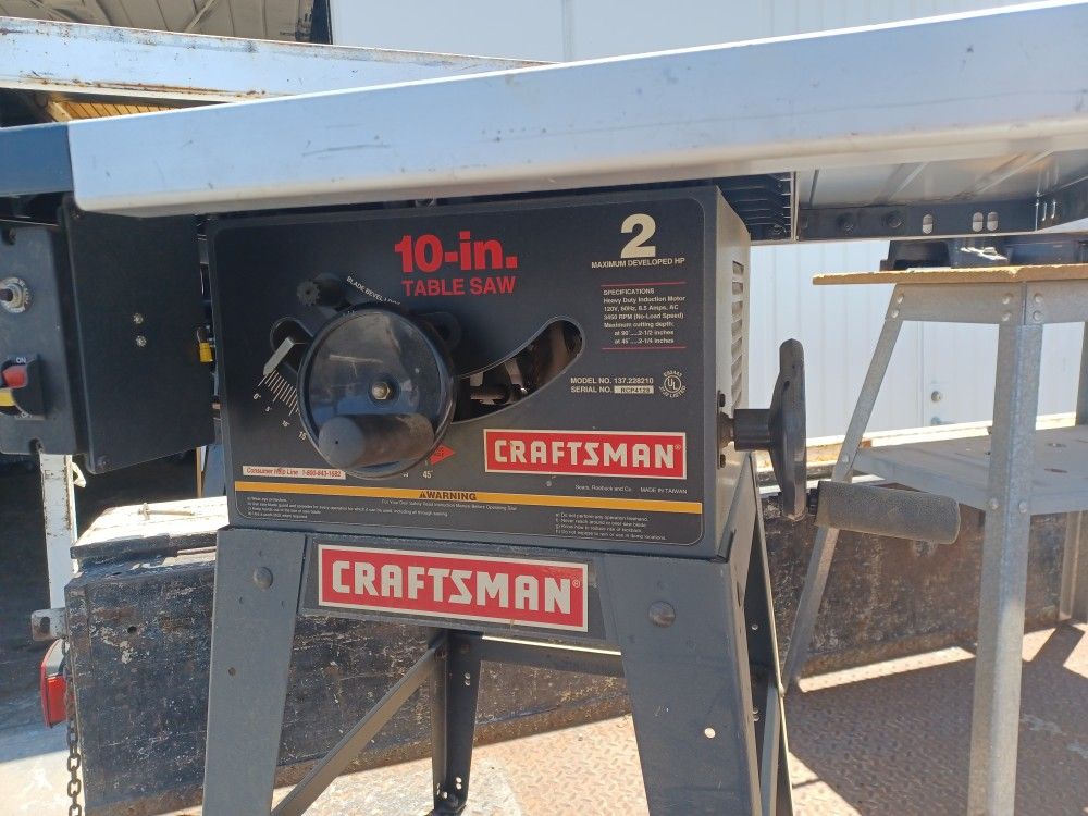 Craftsman Table Saw