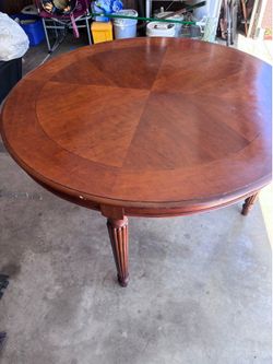 54” round table.
