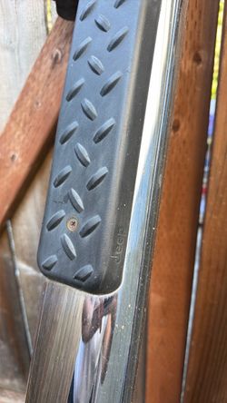 Jeep Wrangler step attachments