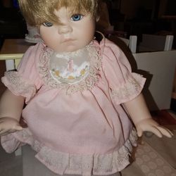 Kelley 1st Birthday Porcelain Doll