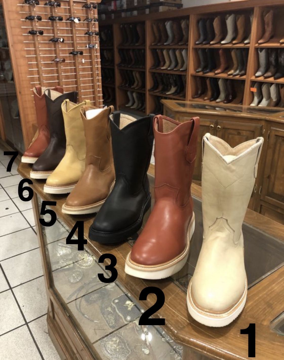 Fenix lechugera Mens leather Work Boots