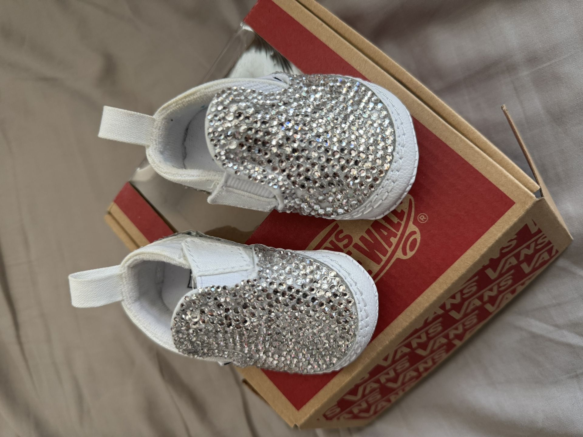 Size 1 Baby Bling Vans 