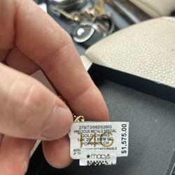 14K Popcorn Necklace 