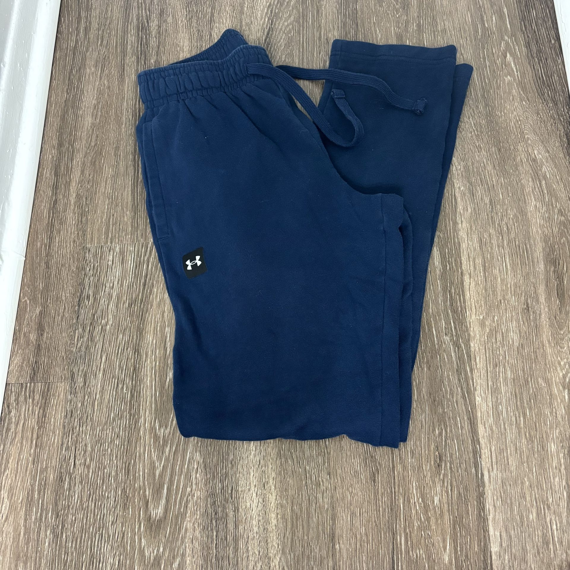 Blue Navy Under Armour loose sweatpants