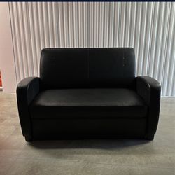 Vegan leather twin sleeper