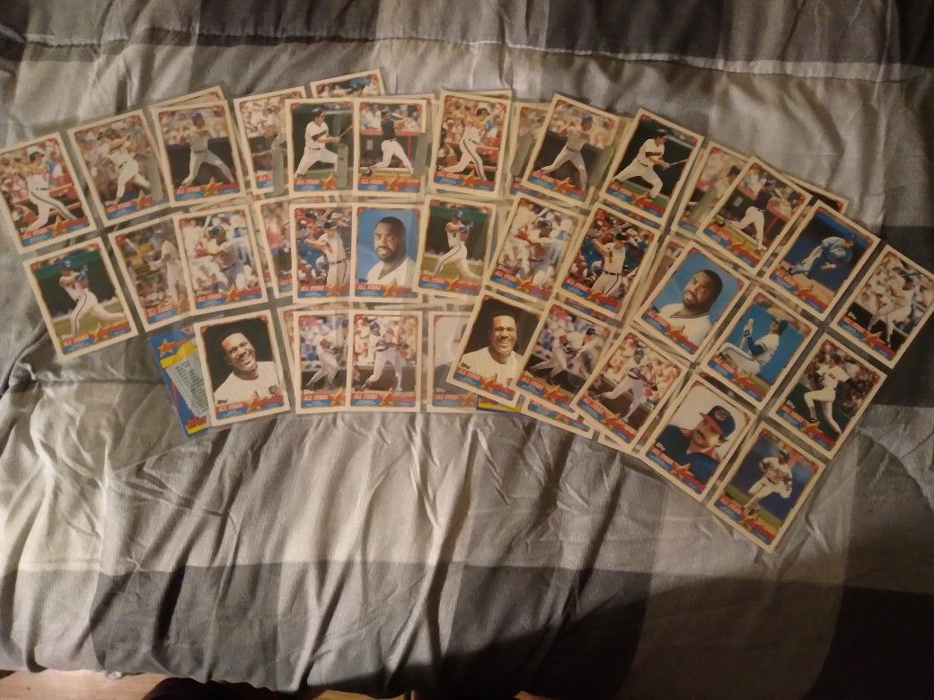 1990 Topps Ames All Star Baseball Cards 