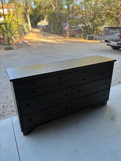 Solid Wood Dresser