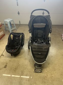 Britax Lightweight Stroller With Infant Car Seat