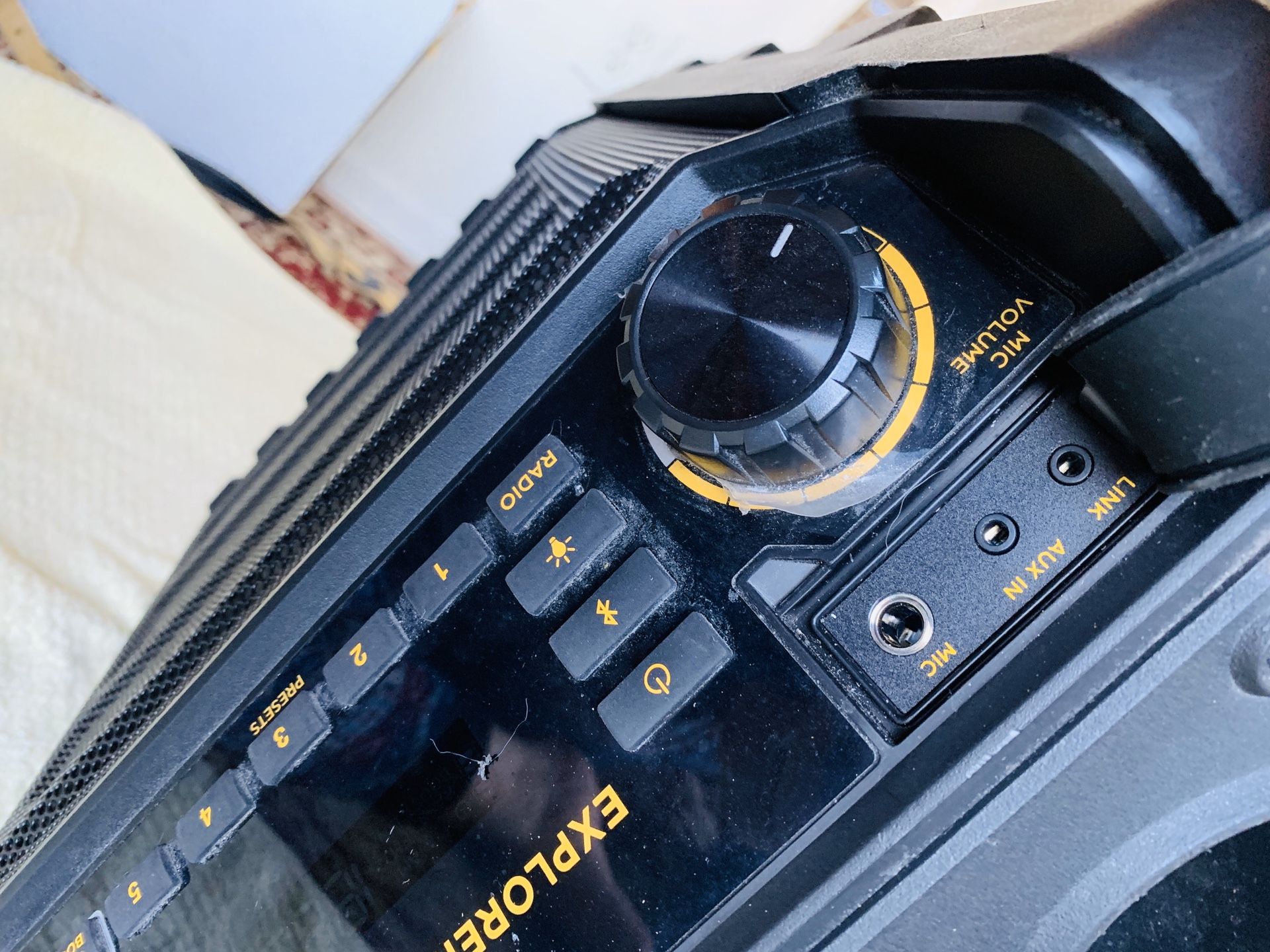 Ion Explorer Outback 2 Bluetooth Water Resistant Speaker System Black