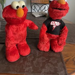 Two Elmo Dolls With Sound, Movement and Speak $30 For Both OBO.
