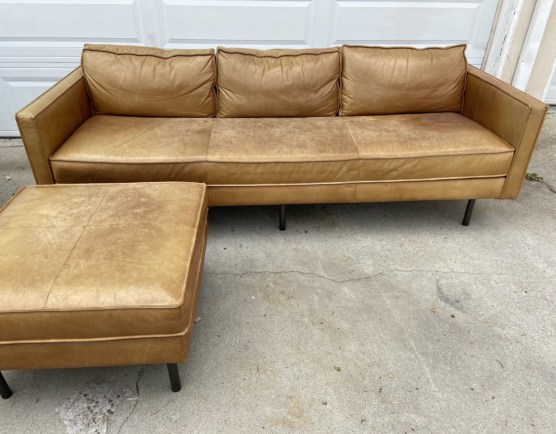 Couch West Elm Axel For In
