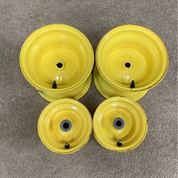 John Deere set of rims for lawn mower