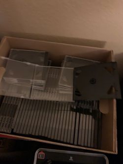 Bulk Lot Empty DVD Cases Clear and Black