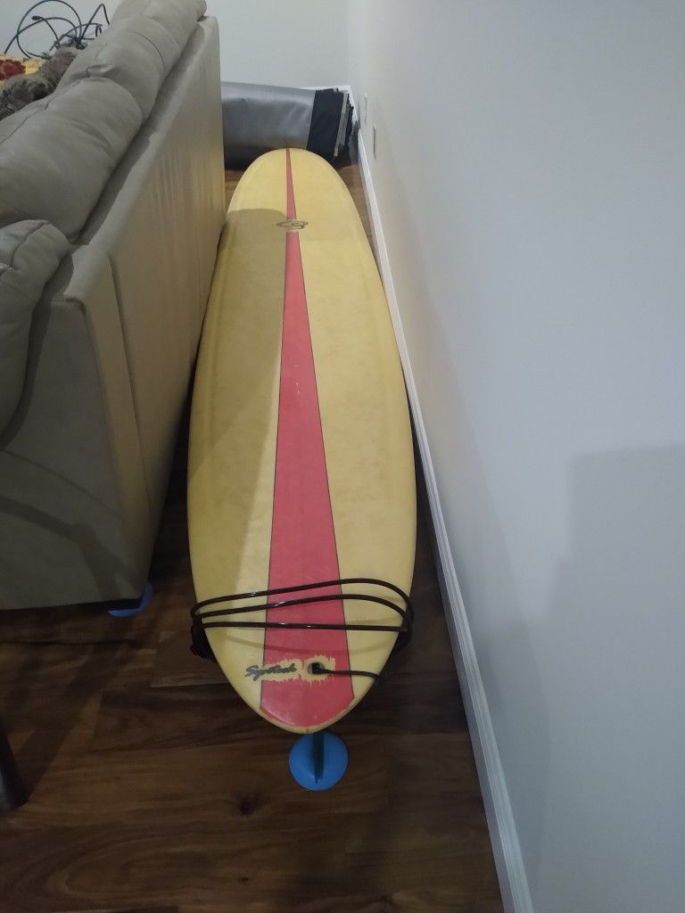 10 Ft 0 In Longboard Surfboard With Bag And Leash